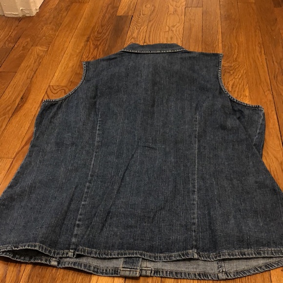 Gap Denim Button Up Tank - Picture 4 of 4